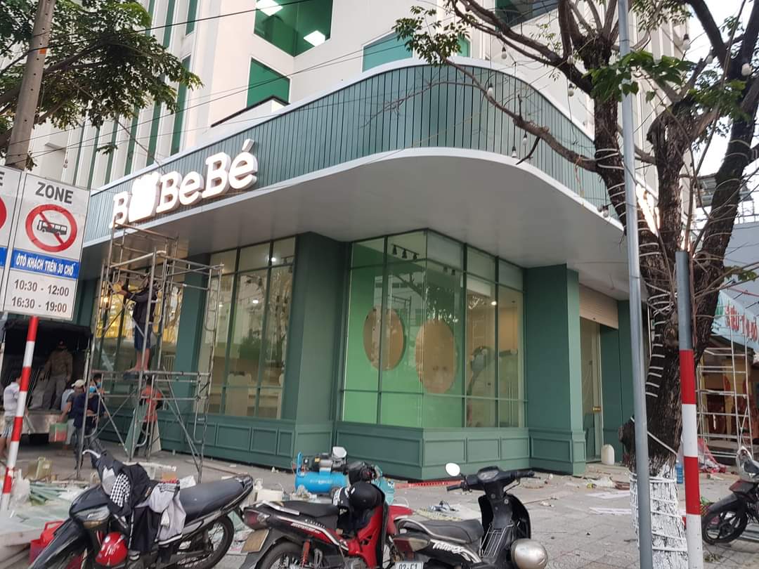 Bảng hiệu thanh lam nhôm